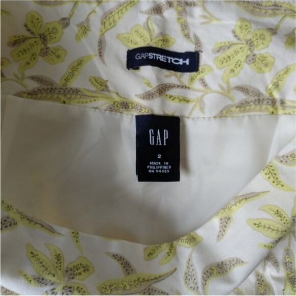 GAP Floral A-Line Skirt Size 2 - Picture 4 of 6